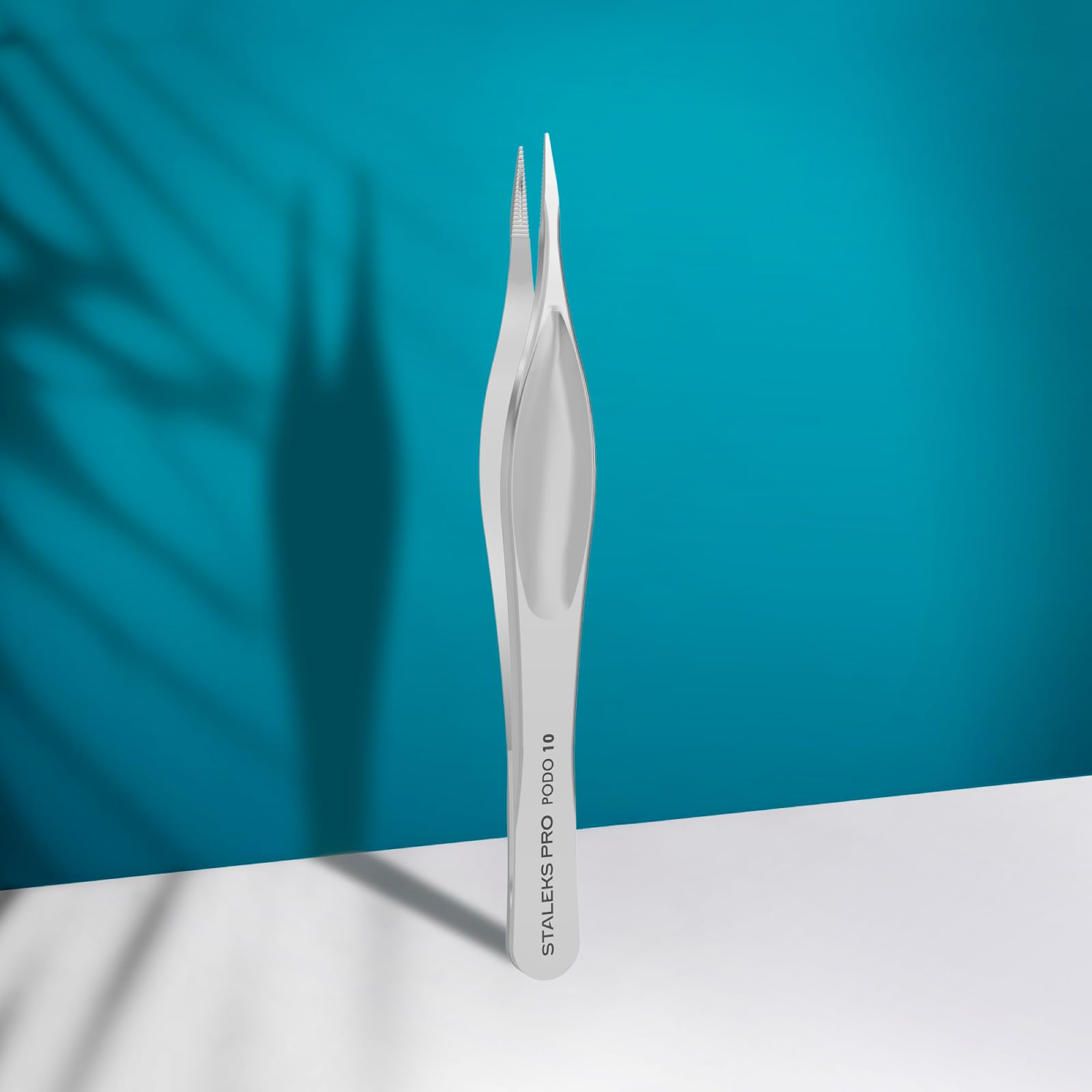 Staleks PODO 10 Podology Splinter Tweezers – Long Thin Working Part – Ideal for Ingrown Nail Removal, Calluses, and Foreign Body Extraction - Image 3