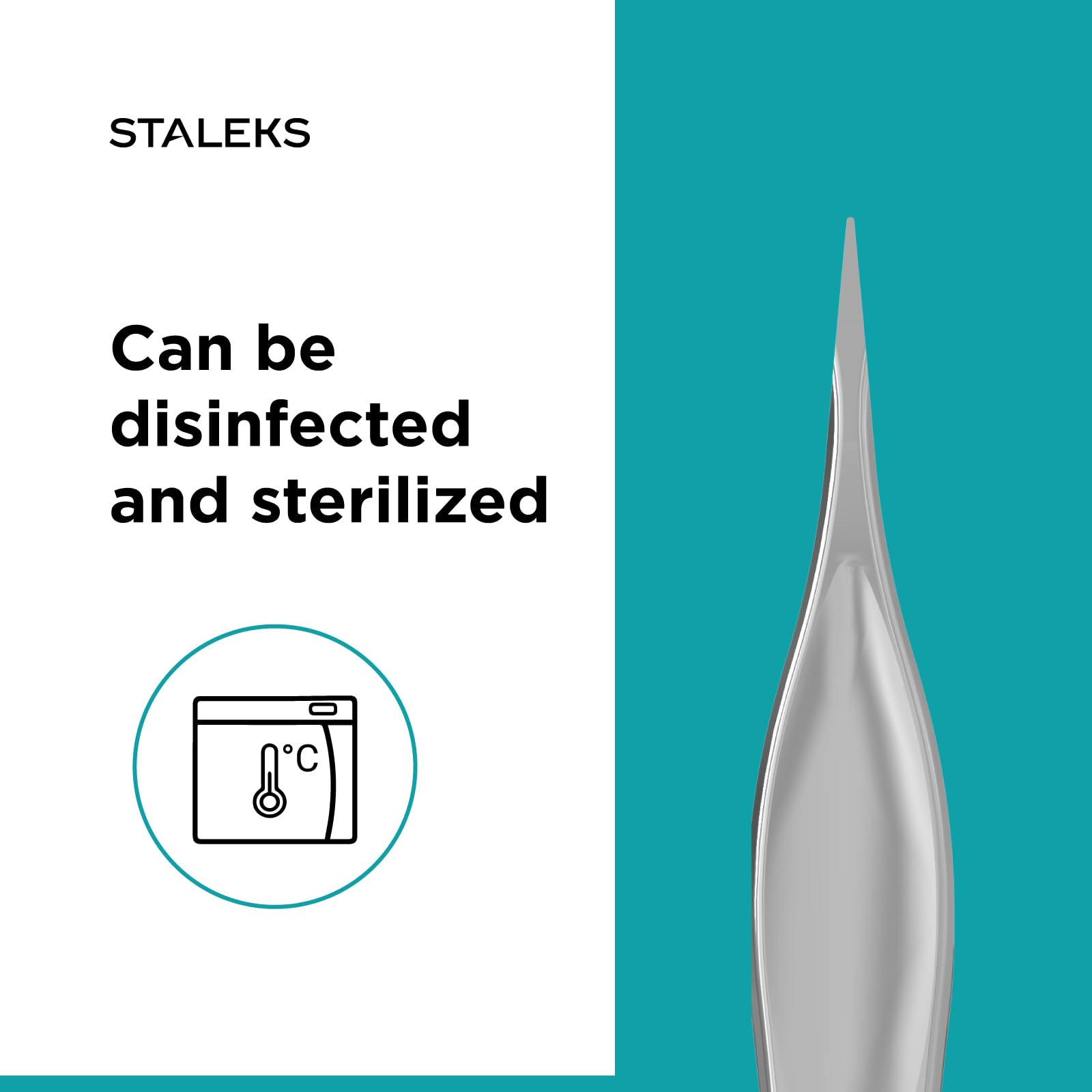 Staleks PODO 10 Podology Splinter Tweezers – Long Thin Working Part – Ideal for Ingrown Nail Removal, Calluses, and Foreign Body Extraction - Image 6