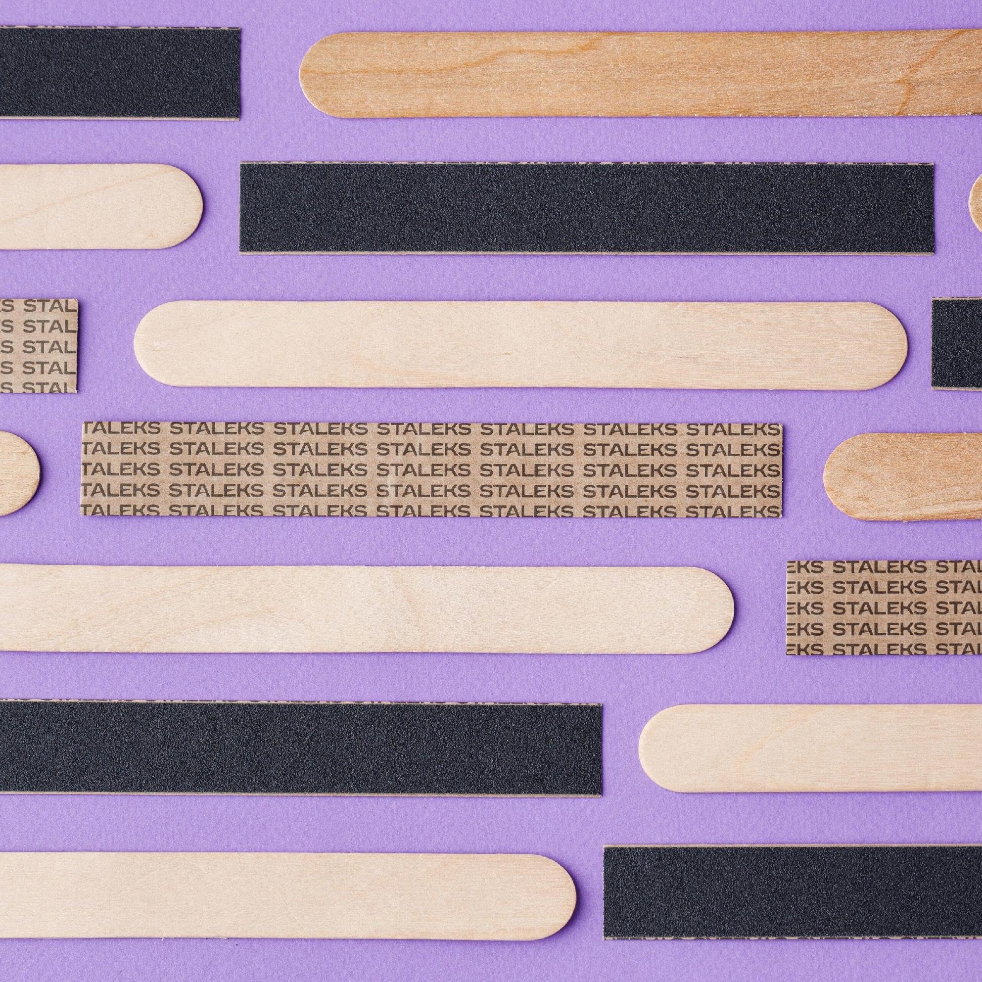 STALEKS PRO Expert 10 Disposable White Abrasives for Foot File (80 Grit, 30 Pcs) – Replaceable Abrasive Files for MBE-10 Base Pedicure - Image 7