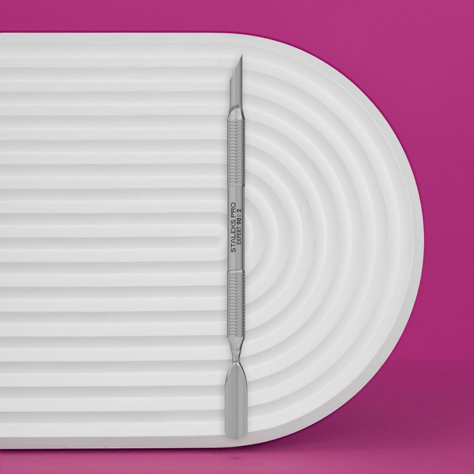 STALEKS PRO Manicure Prep Set – EXPERT 10 9mm Cuticle Nippers + EXPERT 90 Type 2 Double-Ended Pusher – Professional Tools for Precise Cuticle Care - Image 5