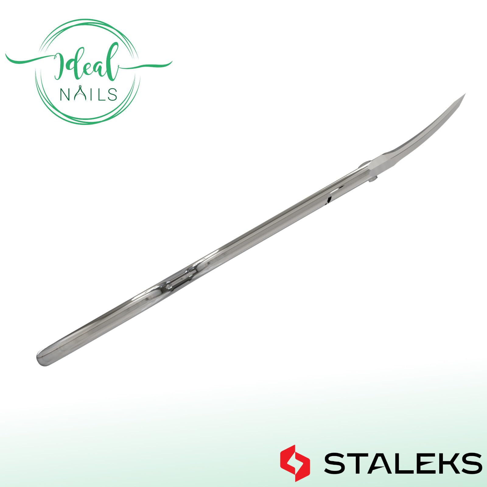 STALEKS Professional Manicure Set – Gummy Pusher & Ballerina Scissors – For Lifting Cuticle and Safe Removal - Image 9